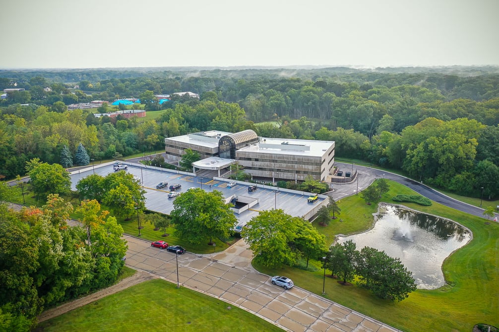 commercial landscape maintenance office complex 1